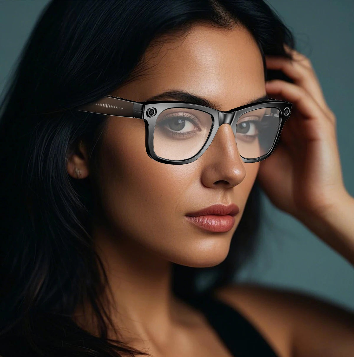 AI Smart Glasses W610 – Lunettes Connectées Bluetooth avec ChatGPT & Caméra HD
