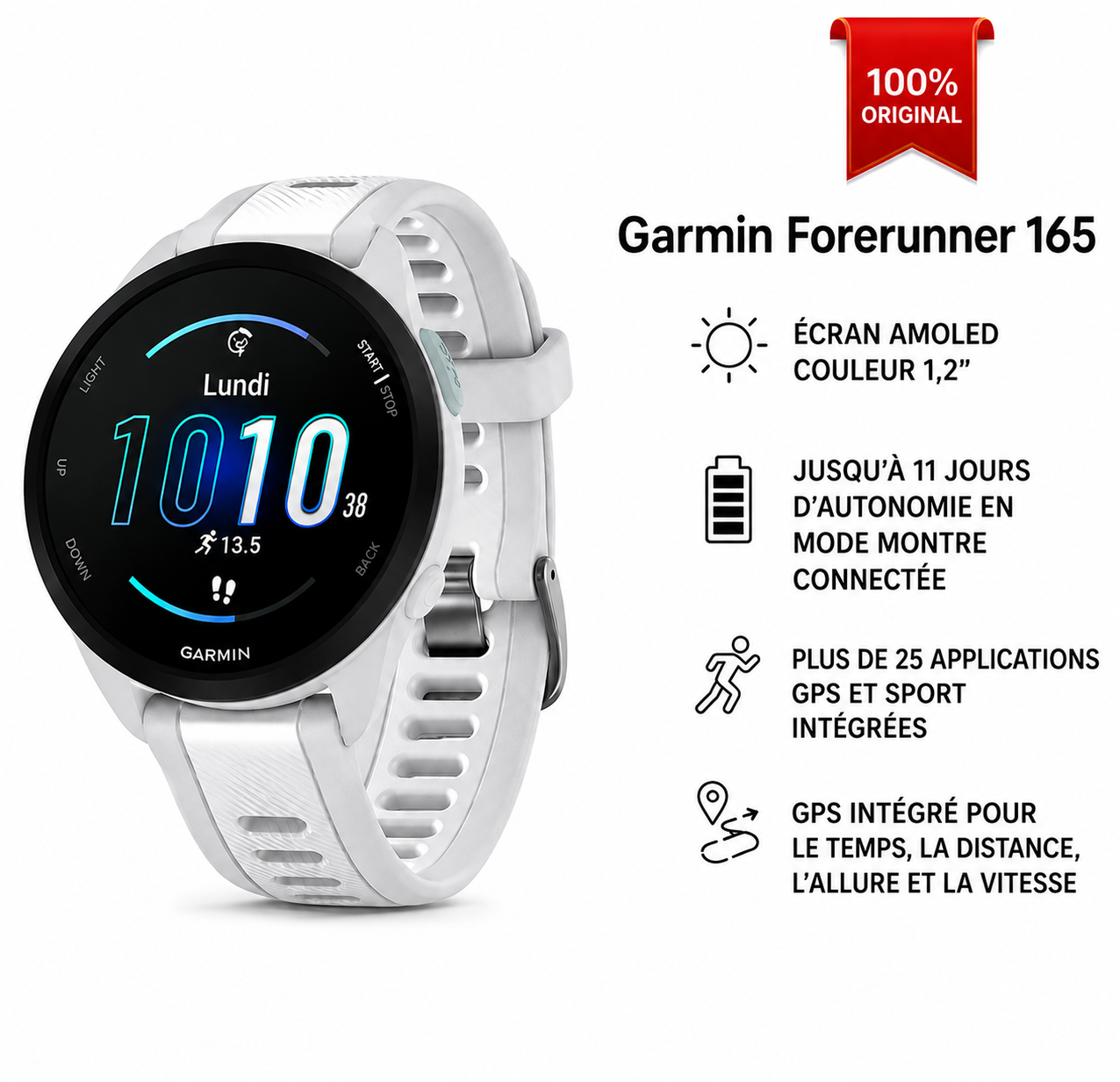 Garmin Forerunner 165 – La montre connectée pensée pour les sportifs