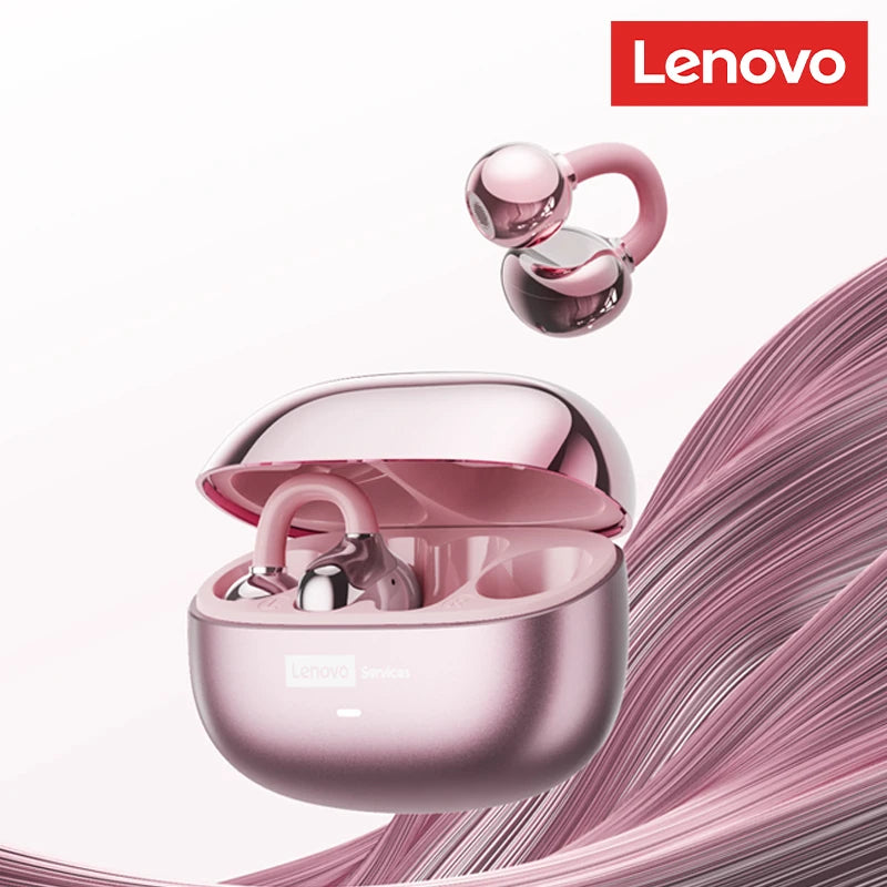 Écouteurs Bluetooth Lenovo LE302 OWS – Confort Ouvert, Son Spatial 9D & Bluetooth 6.0