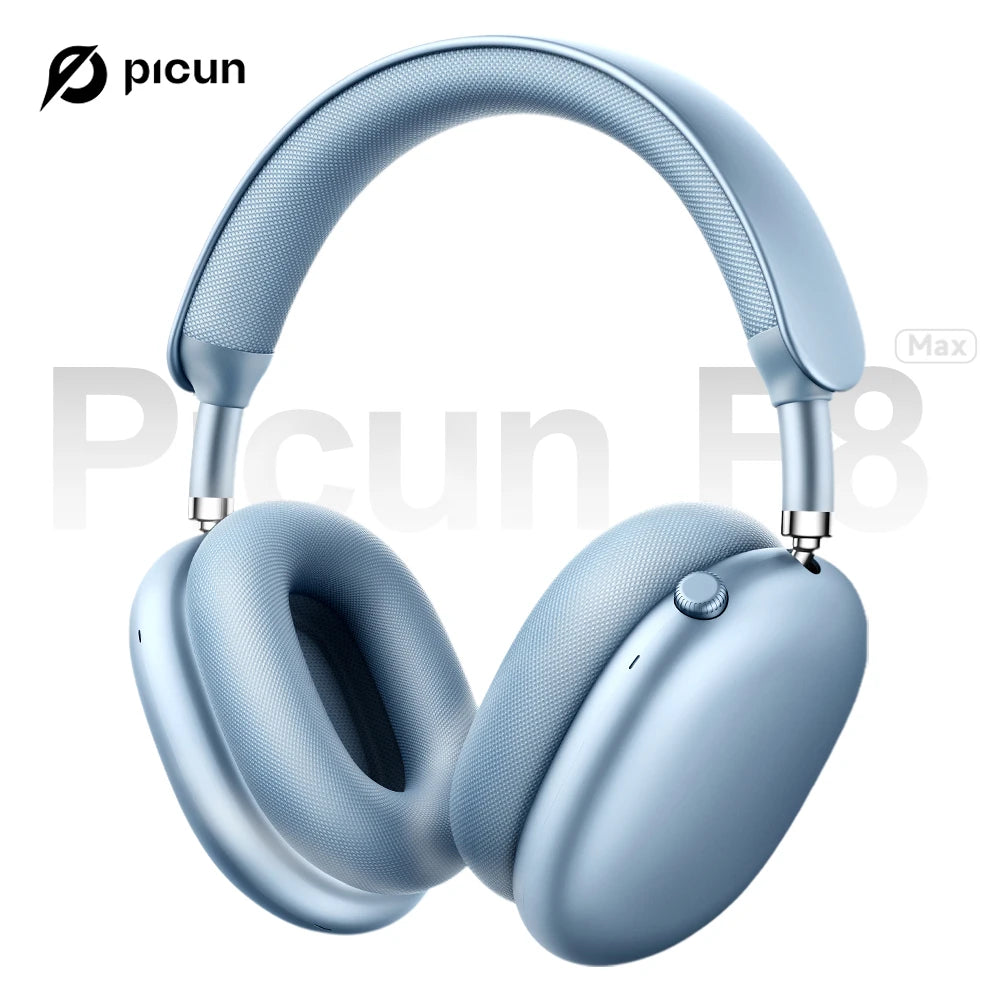 Picun F8 MAX ANC – Casque Bluetooth 6.0 Hi-Fi avec Réduction de Bruit Active 59 dB